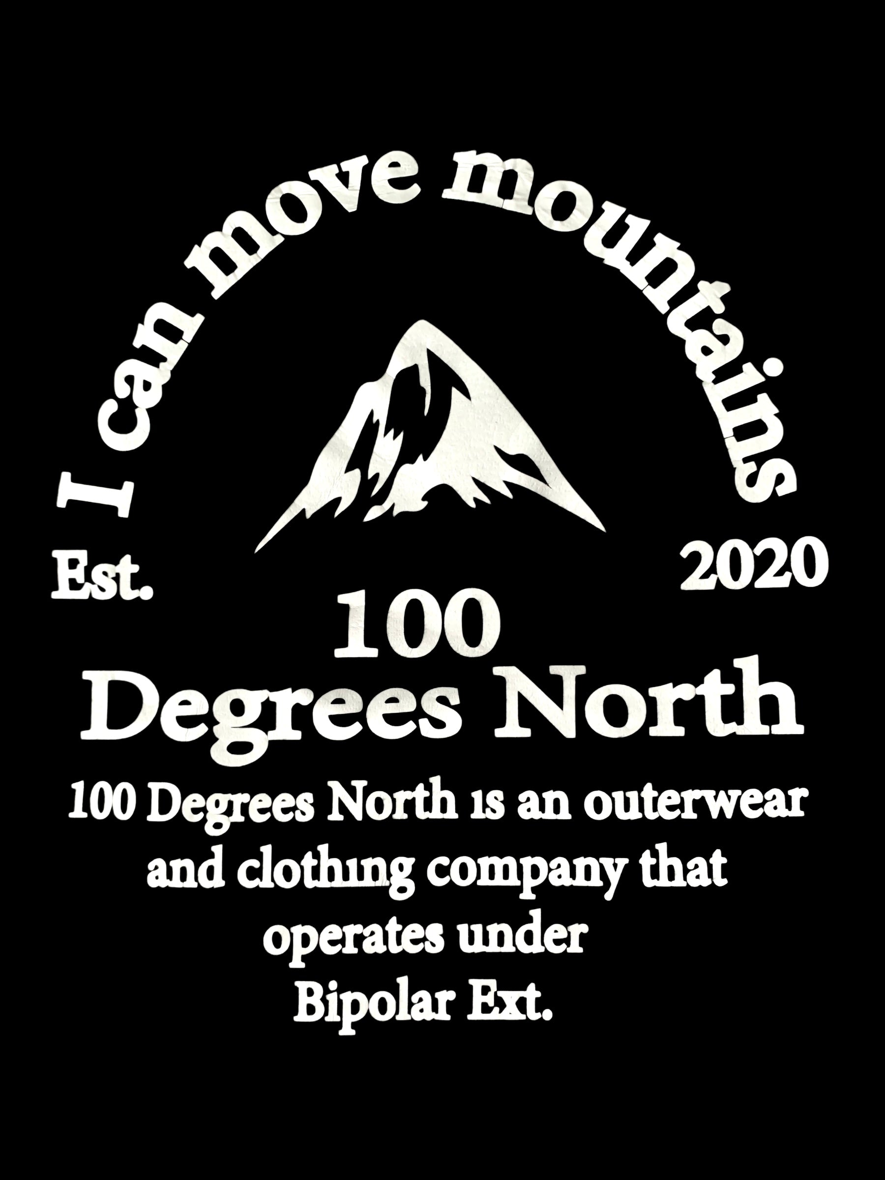 Mountain Print Hoodie
